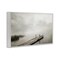 Stupell Industries Mysterious Foggy Lake Dock Framed Giclee Wall Art Design by Peter Hawkins